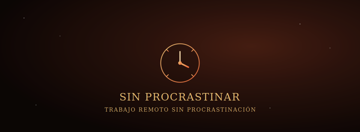 BONO Guía de Trabajo Remoto y Anti-Procrastinación